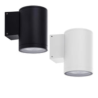 8w Outdoor LED Wall Light in Black or White Havit Commercial - HCP-21X084