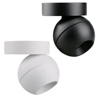 ondo Surface Mounted Spot Light 6w-9w CCT Black, White Dimmable Havit Commercial HCP-10X0932