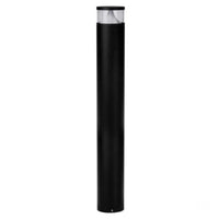 Divad LED Bollard Light Large Round Tri Colour 240v/24v in Black