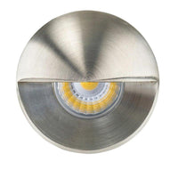 Mini Ollo LED Step Light with Eyelid CCT in 316 Stainless Steel Havit Lighting HV2891T-SS316-12V