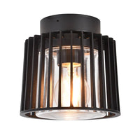 Lumo Surface Mounted Ceiling Light in Black Havit Lighting - HV5894W-BLK