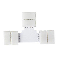 T Shape EZI Tail to suit IP20 RGB LED Strip Havit Lighting - HV9943-T-RGB