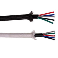 Accessories: 5 Core Fexible Cable in Black or White Havit Lighting - HV9988-BLK, HV9988-WHT