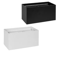 Versa Square Up and Down Wall Light CCT Black, White Havit Lighting HV36582T-SQ