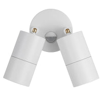 Tivah Double Adj. Wall Pillar Light with Sensor CCT in White Havit Lighting - HV1335T-PIR, HV1336T-PIR