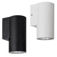 Aries Fixed Down LED Wall Light CCT 6w Aluminium Black or White Havit Lighting - HV3625S-ALU