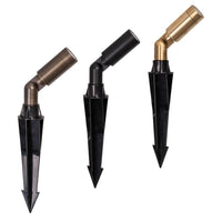 Cilindor LED Garden Spike Light 3w CCT Antique Brass, Black, Brass Havit Lighting HV1435T