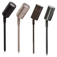 Mini Tivah LED Garden Spike Light 3w in Black/SS316/Brass/Graphite Havit Lighting - HV1426NW