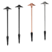 Polari LED Spike Light CCT 3w Antique Brass, Black, Copper, SS316 Havit Lighting - HV1452T