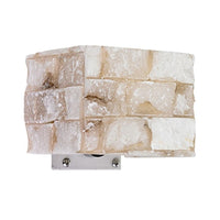 Carrara Indoor Wall Light , 2Lt Alabaster