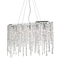 Rain Pendant Light 5Lt in Chrome