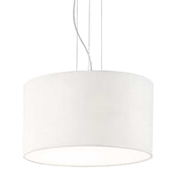 Wheel Pendant Light 5Lt in White