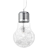Luce max Big Pendant Light in Clear