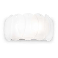 Ovalino Indoor Wall Light 2Lt in White