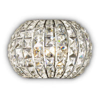 Calypso Indoor Wall Light 2Lt in Chrome