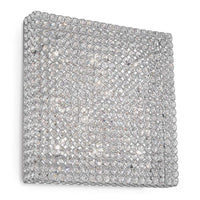 Admiral Wall/Ceiling Light 10Lt Chrome with Crystal Diffuser
