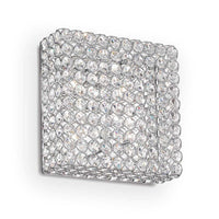 Admiral Wall/Ceiling Light 4Lt Chrome with Crystal Diffuser