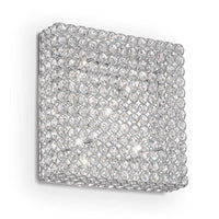 Admiral Wall/Ceiling Light 6Lt Chrome with Crystal Diffuser