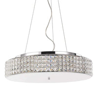 Roma Pendant Light 9Lt in Chrome