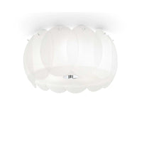 Ovalino Ceiling Light 5Lt in White