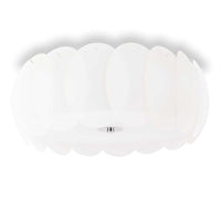 Ovalino Ceiling Light 8Lt in White