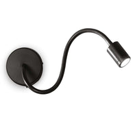 Focus-1 Indoor LED Wall Light 4w in White, Black, Chrome