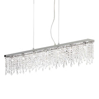 Giada Pendant Light 7Lt in Chrome/Clear
