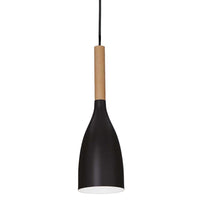 Manhattan Pendant Light in White, Black