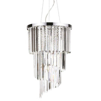 Carlton Pendant Light 8Lt in Chrome