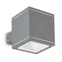Snif Outdoor Up/Down Wall Light Square in Anthracite, White, Grey or Black