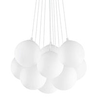 Mapa Plus Pendant Light 1 in White