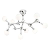 Nodino Ceiling Light 9Lt in Chrome or White