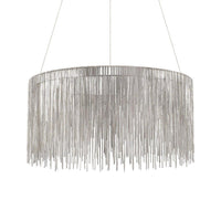 Versus LED Pendant Light Round in Chrome
