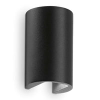 Apollo Outdoor Up/Down LED Wall Light 6w in Black, White