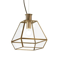 orangerie Pendant Light Small in Antique Brass