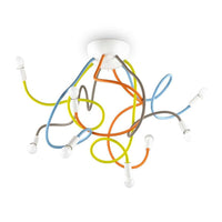 Multiflex Ceiling Light 8Lt in Multicolour