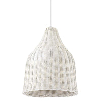 Haunt Pendant Light in White or Natural