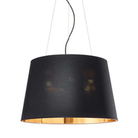 Nordic Pendant Light 4Lt in Black