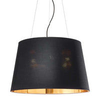 Nordic Pendant Light 6Lt in Black