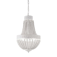 MOnet Pendant Light 5Lt or 6Lt in White