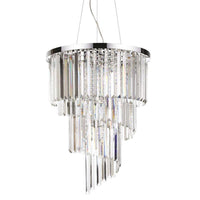 Carlton Pendant Light 12Lt in Chrome, Gold