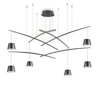 Fish LED Pendant Light 37w Black
