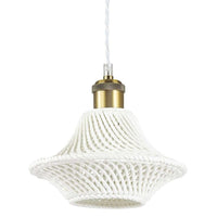 Lugano Pendant Light 210mm in White