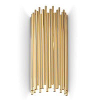 Pan Indoor Wall Light 2Lt in Gold