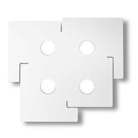 Totem Ceiling Light 4Lt in White