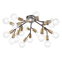 Spark 20Lt Ceiling Light in Matt Black