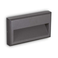 Febe-1 Outdoor LED Wall Light 6w Anthracite, White