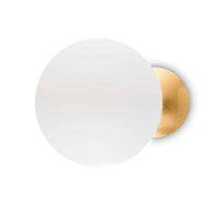 Eclissi Indoor LED Wall Light Small, Big 11w, 30w in Gold