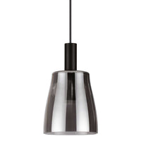 Coco-3 LED Pendant Light 7w in Smoked Glass