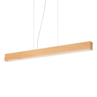Craft LED Pendant Light 37w Natural Wood